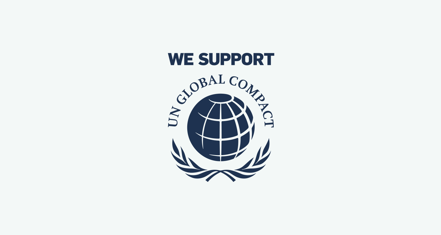 We Support UN global Compact logo